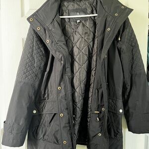 Black Quilted Women's Jacket